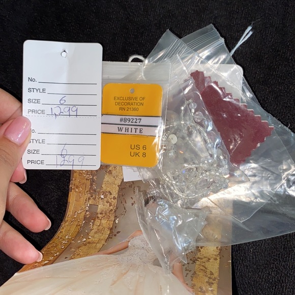 Mori Lee Madeline Gardener Crystal beaded embroidery on princess tulle Ballgown - Picture 10 of 10